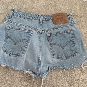 Vintage Levi Shorts high waisted